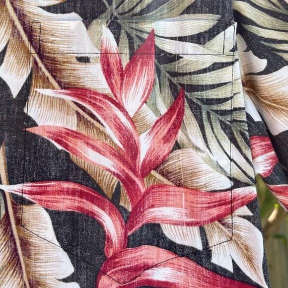 Vintage Bishop St. Apparel Men’s Tropical Aloha Shirt. Size XL - Picture 3 of 8